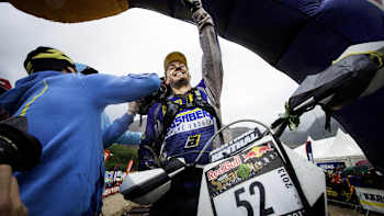 Graham Jarvis wins The Red Bull Hare Scramble