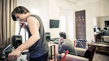 RBMA Bass Camp Vienna studio sessions