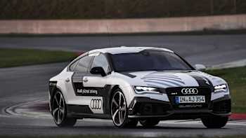 The RS7 hit 189.5mph with Frank Biela on board