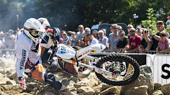 Un participante en la Red Bull Sea to Sky 2014