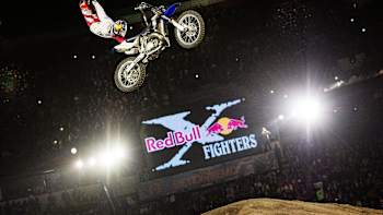 Tom Pagès bei den Red Bull X-Fighters 2015