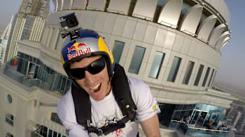 One half of the helicopter...