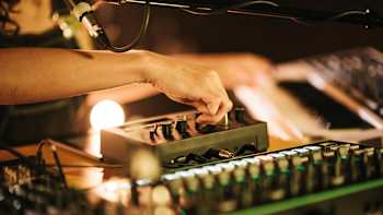 Erica Alves turns her knobs