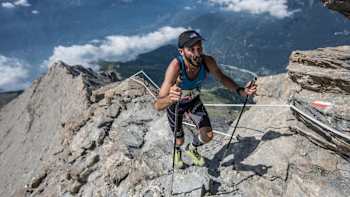 Dino Puccini performs during the Red Bull K3 