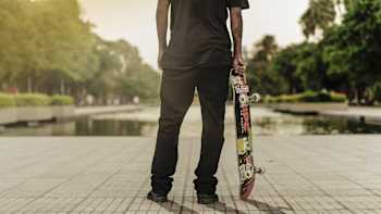 Skateboarding