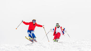 Freesking in 1976 recreated in Generations of Freeskiing