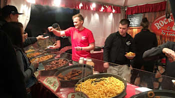 El catering de la Erzberg