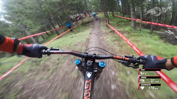 Claudio Calouri rides the Vallnord 2017 track