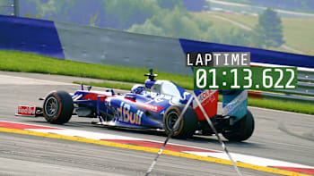 F1-Action mit Dani Pedrosa