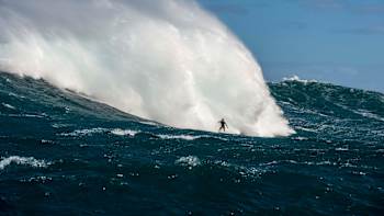 Kai Lenny's performance at Jaws during the maxing swell of November 2018 won't soon be forgotten, especially by his Hawaiian fans.