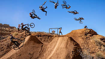 Semenuk lands the first ever Flip-Whip at Red Bull Rampage 2021