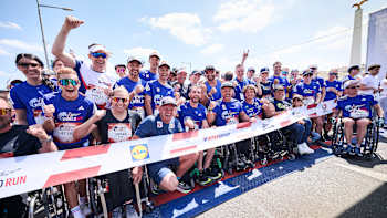 Am Start des Wings for Life World Run 2026