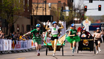 Red Bull Chariot Race Mizzou in Columbia, Missouri