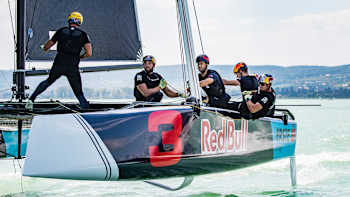 Red Bull Racing: F1 meets extreme sailing in Hungary