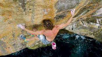Title image for Chris Sharma's Reel Rock.