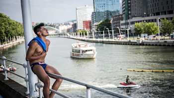 Jonathan Paredes in Bilbao, Spain