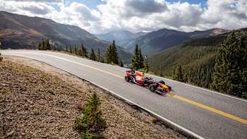 Max Verstappen on a US road trip