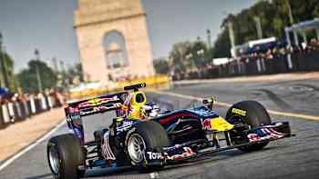 F1 on the streets of New Delhi