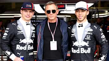 Red Bull Racing: Verstappen/Gasly James Bond tribute