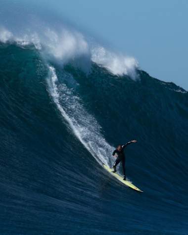 Coco Nogales big wave surfing in Todos Santos