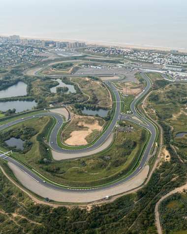 Aerial View Of Zandvoort