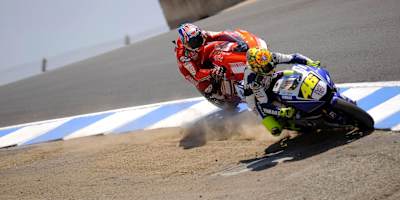 MotoGP Us Grand Prix 2008 Valentino Rossi Casey Stoner Cavatappi