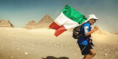 Giuliano Pugolotti, piramidi, Egitto, ultrarunning