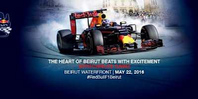 Red Bull F1 Showrun Beirut