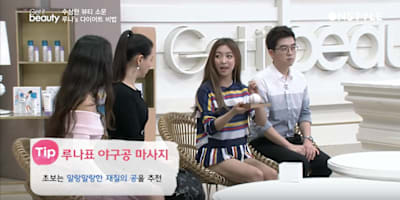 K-POP女團f(x) Luna在電視節目中自爆棒球助減肥