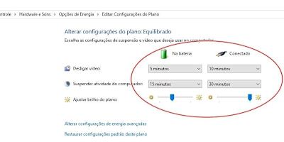 Altere tudo que está no circulo para NUNCA
