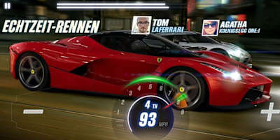 Echtzeit-Rennen und vieles mehr!