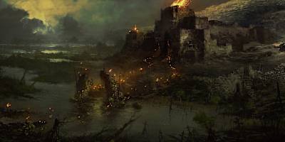Artwork for Diablo IV shows how detailed Blizzard wants to be with it