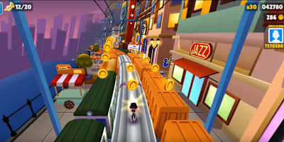 Surf on trains - just don’t get hit by one.