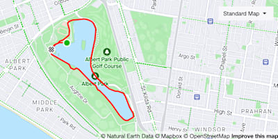 Albert Park Run Melbourne