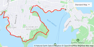 Sydney Running Routes Spit To Manly