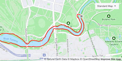 Torrens River Run Adelaide