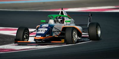 Qualifying lap in Italian Formula 4