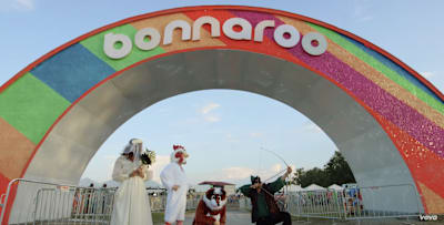 Mumford & Sons Made 'The Wolf' Video at Bonnaroo 2015