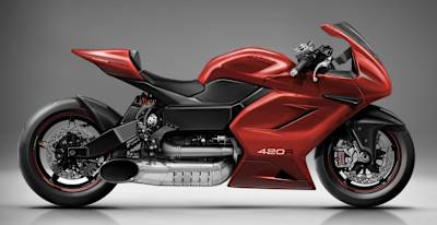 Las motos más rápidas del mundo MTT Turbine SBK Y2K