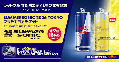 賞品｜「レッドブル・エナジードリンク すだちエディション」発売記念キャンペーン！