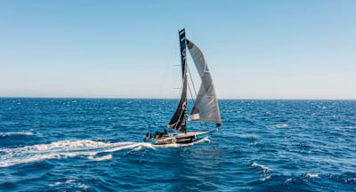 Twin sails: the brothers hunt for the mid-Atlantic POI, or ‘Blue Pole’