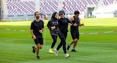 Забег Wings for Life World Run в Доха, 2024