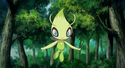 The Pokémon Celebi.