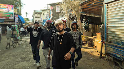 7Bantai'Z at 90 Feet road where the group meets up near Kamraj School since everyone lives five minutes away from here.