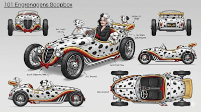 Carro selecionado para o Red Bull Ladeira Abaixo 2026