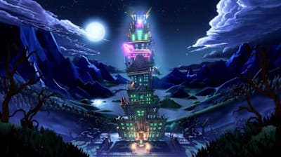 Screenshot from Luigi's Mansion 3.
