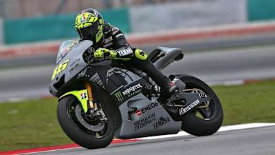 Le meilleur tour de Valentino Rossi sur sa Yamaha. Le meilleur tour de Valentino Rossi sur sa Yamaha.