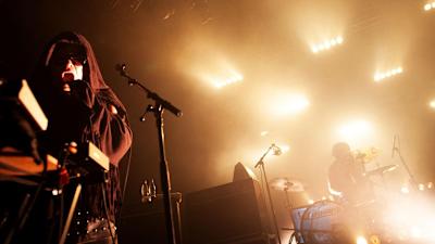 KXP, le groupe de garage-psyché-infernal finlandais, au Flow Festival 2013, Helsinki, Finlande.