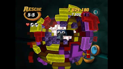A screenshot of Tetrisphere