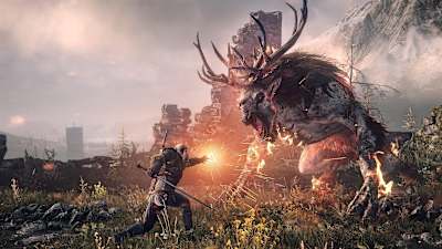 Captura de pantalla de The Witcher 3